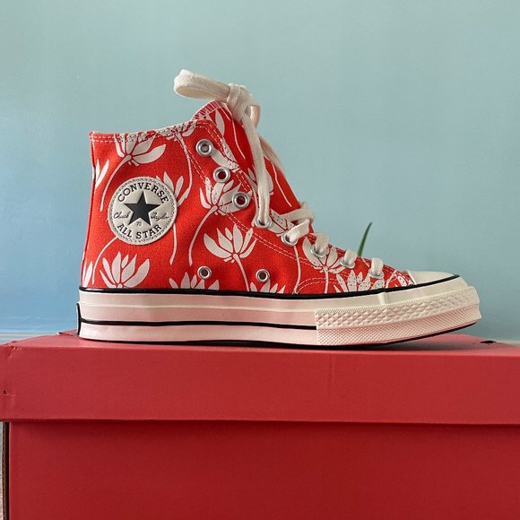 Converse Shoes - High Top Converse Tropical Orange